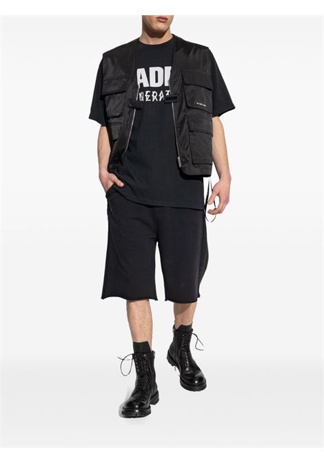 Black printed track shorts 45 label group - men 44 LABEL GROUP | B0030583FA583P622